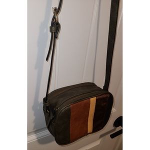 Hayden Harnett purse handbag green brown